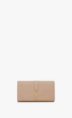 ysl line large flap wallet in grained leather|st laurent YSL wallet.